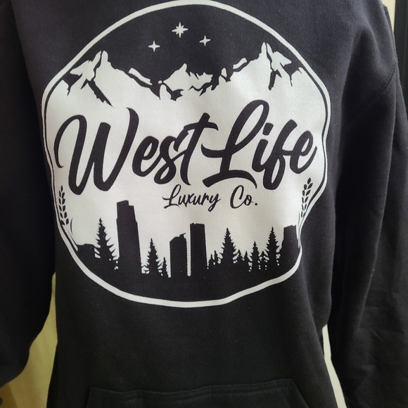 NWOT West Life Luxury Co. Hoodie - Picture 2 of 6